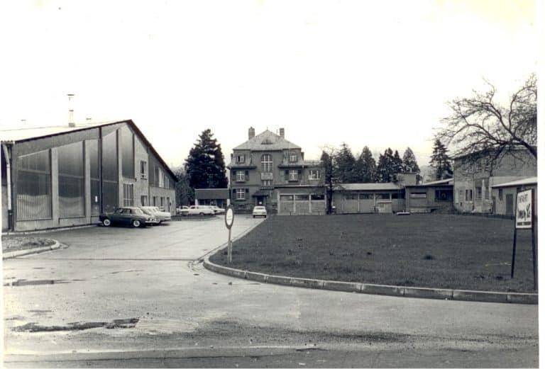 Fabrikeinfahrt von VITO Irmen um 1965